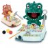 Kid  Hit  Toys Light Music Toys Multifunctional Play Fun Educational Interactive Table Game Puzzle Toys Green