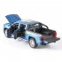 Kids 1 32 Alloy Car Modeling Light Sound Toy Decoration Matte blue