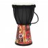Kids African Drum Musical Educational Percussion Instrument Musical Toy 4 Inch Sheepskin Surface For Home Party Supplies African Totem 4 inches