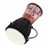 Kids African Drum Musical Educational Percussion Instrument Musical Toy 4 Inch Sheepskin Surface For Home Party Supplies African Totem 4 inches