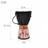 Kids African Drum Musical Educational Percussion Instrument Musical Toy 4 Inch Sheepskin Surface For Home Party Supplies African Totem 4 inches