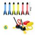 Kids  Air  Pressed  Stomp  Rocket  Pedal  Games Outdoor Sports Kids League Launchers Step Pump Skittles Children Foot Family Game Toy Double rocket launch   six