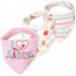 Kids Baby Bibs Burp Cloth Cute Printed Soft Cotton Triangle Baby Bibs 3Pcs 26 red tractor