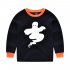 Kids Baby Boys Girls Long Sleeve Round Neck Ghost Pattern Tops   Long Pants Sleep Clothes Pajamas