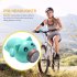 Kids Bicycle Led Piggy Headlight Horn Bell Usb Rechargeable Bike Flashlight Safety Warning Lamp Flashlight Cycling Equipment Blue   Coffee Mouth
