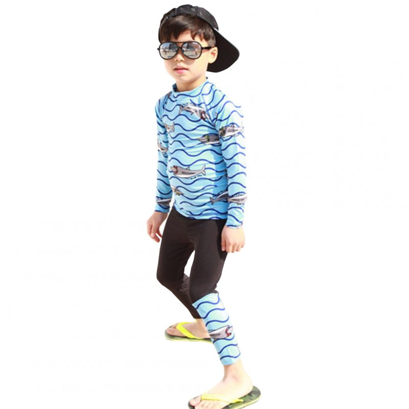 Cartoon Quick Dry Swimming Tops Trousers