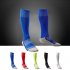Kids Boys Girls Contrst Color Breathable Long Socks for Outdoor Sport Football Soccer Match white free size