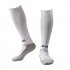Kids Boys Girls Contrst Color Breathable Long Socks for Outdoor Sport Football Soccer Match white free size