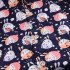Kids Boys Short sleeve Suit Rabbit Print Single Breasted T shirt Shorts Two piece Set Summer Casual Outfits blue 18 24M 90cm