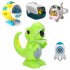 Kids Bubble Machine Cute Cartoon Bubble Blower Automatic Bubble Maker Indoor Outdoor Toys For Boys Girls Birthday Christmas Gifts V08 lithium battery