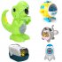 Kids Bubble Machine Cute Cartoon Bubble Blower Automatic Bubble Maker Indoor Outdoor Toys For Boys Girls Birthday Christmas Gifts V08 lithium battery