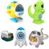 Kids Bubble Machine Cute Cartoon Bubble Blower Automatic Bubble Maker Indoor Outdoor Toys For Boys Girls Birthday Christmas Gifts V08 lithium battery