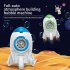 Kids Bubble Machine Cute Cartoon Bubble Blower Automatic Bubble Maker Indoor Outdoor Toys For Boys Girls Birthday Christmas Gifts V08 lithium battery