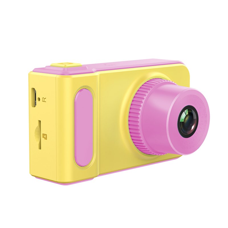 Kids Camera Educational Mini Digital Photo Camera Photography Toy for Children Pink
