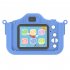 Kids Camera HD Digital Video Cameras 2 0 Inch IPS Screen Portable Camera Face Detection Timing Photography Camera Green