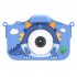 Kids Camera HD Digital Video Cameras 2 0 Inch IPS Screen Portable Camera Face Detection Timing Photography Camera Green