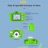 Kids Camera HD Digital Video Cameras 2 0 Inch IPS Screen Portable Camera Face Detection Timing Photography Camera Green