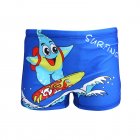 Kids Cartoon Casual Swim Shorts For Beach Vacation Swimming Trunks Bathing Suit For 2-8 Years Old starfish 5-6Y XL