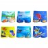 Kids Cartoon Casual Swim Shorts For Beach Vacation Swimming Trunks Bathing Suit For 2 8 Years Old starfish 7 8Y XXL