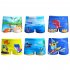 Kids Cartoon Casual Swim Shorts For Beach Vacation Swimming Trunks Bathing Suit For 2 8 Years Old forest dinosaur 7 8Y XXL