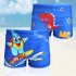 Kids Cartoon Casual Swim Shorts For Beach Vacation Swimming Trunks Bathing Suit For 2 8 Years Old diving fish 5 6Y XL