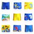 Kids Cartoon Casual Swim Shorts For Beach Vacation Swimming Trunks Bathing Suit For 2 8 Years Old surfing dinosaur 7 8Y XXL