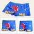 Kids Cartoon Casual Swim Shorts For Beach Vacation Swimming Trunks Bathing Suit For 2 8 Years Old forest dinosaur 2 3Y M