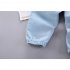 Kids Cartoon Jeans Fashion Cotton Middle Waist Trousers Casual Breathable Pants For 1 6 Years Old Kids light blue 1 2Y 80cm