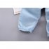 Kids Cartoon Jeans Fashion Cotton Middle Waist Trousers Casual Breathable Pants For 1 6 Years Old Kids light blue 2 3Y 90cm