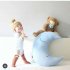 Kids Cartoon Moon Shape Throw Pillow Toy Room Decor Photography Props
