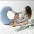 Kids Cartoon Moon Shape Throw Pillow Toy Room Decor Photography Props