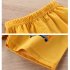 Kids Cotton Shorts Cute Cartoon Printing Summer Breathable Casual Short Pants For 0 7 Years Old Boys Girls blue stripes 4 5Y 70 110CM