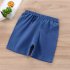 Kids Cotton Shorts Cute Cartoon Printing Summer Breathable Casual Short Pants For 0 7 Years Old Boys Girls navy blue duck 4 5Y 70 110CM