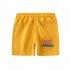 Kids Cotton Shorts Cute Cartoon Printing Summer Breathable Casual Short Pants For 0 7 Years Old Boys Girls yellow car 1 2Y 55 80CM
