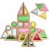 Kids Creative Acrylic Rainbow Building Blocks DIY Puzzle Wooden Stacking Tower Toys buy it on chinavasion com 