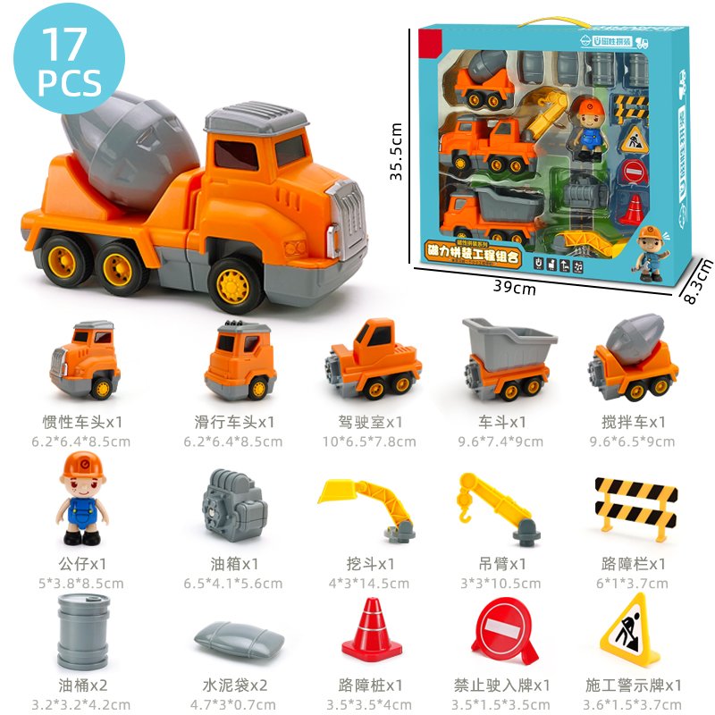 magnetic truck toy