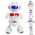 Kids Dance Robot Toys With Music Light Electronic Walking Dancing Smart Robot For Boys Girls Birthday Christmas Gift robot red
