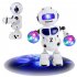 Kids Dance Robot Toys With Music Light Electronic Walking Dancing Smart Robot For Boys Girls Birthday Christmas Gift robot red