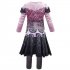 Kids Descendants 3 Audrey Costume Jumpsuit Halloween Cosplay Fancy Dress 856 one piece skirt 120cm
