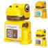 Kids Dinosaur Piggy Bank Cartoon Electric Password Fingerprint Money Box For Boys Girls Christmas Birthday Gifts yellow