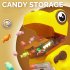 Kids Dinosaur Piggy Bank Cartoon Electric Password Fingerprint Money Box For Boys Girls Christmas Birthday Gifts yellow