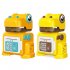 Kids Dinosaur Piggy Bank Cartoon Electric Password Fingerprint Money Box For Boys Girls Christmas Birthday Gifts yellow