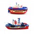 Kids Electric Fire Boat Simulation Fire Fighting Boat Toy Pool Toys Marine Models With Music Light