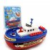 Kids Electric Fire Boat Simulation Fire Fighting Boat Toy Pool Toys Marine Models With Music Light