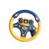 Kids Electric Simulation Steering Wheel Toy with Light Sound Baby Kids Early Educational Toys Blue