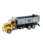 Kids Excavator Dump Truck Model Simulation Construction Truck Pull-back Car Toys For Boys Girls Birthday Gifts 312-1 dump truck