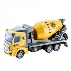 Kids Excavator Dump Truck Model Simulation Construction Truck Pull-back Car Toys For Boys Girls Birthday Gifts 312-2 cement mixer truck