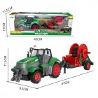 Kids Farm Tractor Inertia Car Model Simulation Transport Trailer Engineering Vehicle Toys For Boys Girls Birthday Gifts 612-6