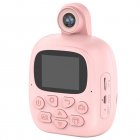 Kids Film Camera Thermal Printer Paper Photo Portable Pocket Video Recording Wireless Hd Instant Printing Pink