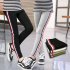 Kids Girl Pants Pure Cotton Fashion Sports Leggings for Girls Solid Color Pencil Pants gray 140 yards  suitable for height 130 140cm 
